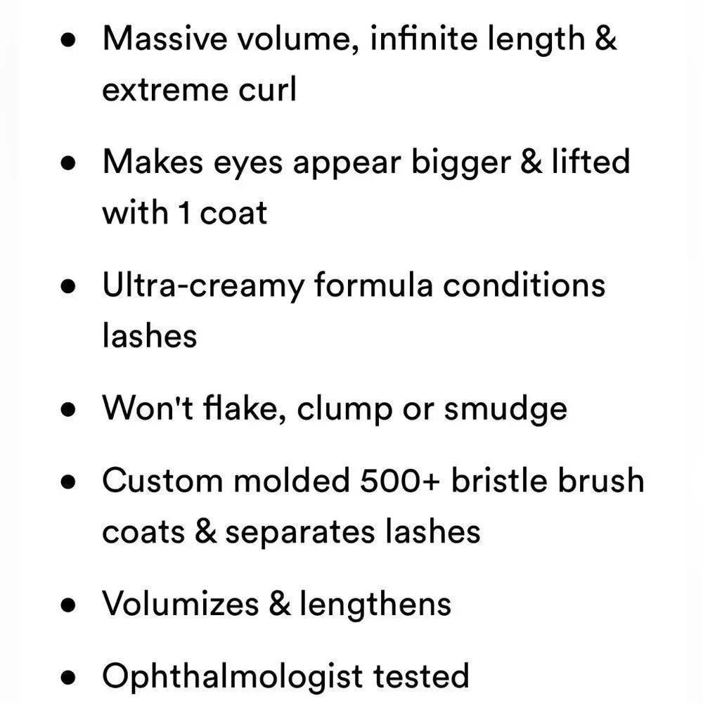 🦋 Tarte Maneater Mascara Black New TravelSz